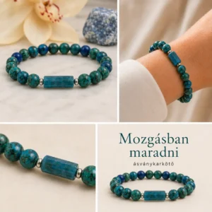 Mozgásban maradni - ásványkarkötő